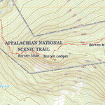 United States Geological Survey Barren Mountain West, ME (2021, 24000-Scale) digital map