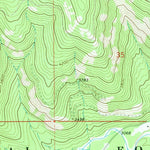United States Geological Survey Barren Peak, MT (1966, 24000-Scale) digital map