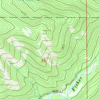 United States Geological Survey Barren Peak, MT (1966, 24000-Scale) digital map