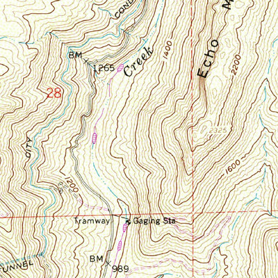 United States Geological Survey Barrett Lake, CA (1960, 24000-Scale) digital map