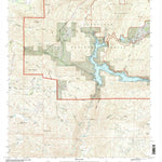 United States Geological Survey Barrett Lake, CA (1997, 24000-Scale) digital map