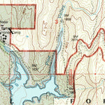 United States Geological Survey Barrett Lake, CA (1997, 24000-Scale) digital map