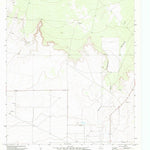 United States Geological Survey Barrilla Draw North, TX (1970, 24000-Scale) digital map