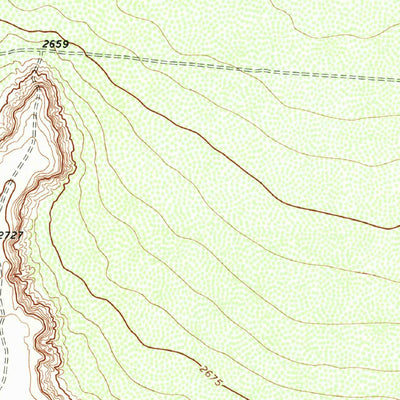 United States Geological Survey Barrilla Draw North, TX (1970, 24000-Scale) digital map