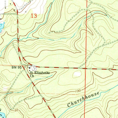 United States Geological Survey Barrineau Park, FL-AL (1978, 24000-Scale) digital map
