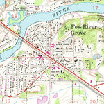 United States Geological Survey Barrington, IL (1960, 24000-Scale) digital map