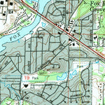 United States Geological Survey Barrington, IL (1993, 24000-Scale) digital map