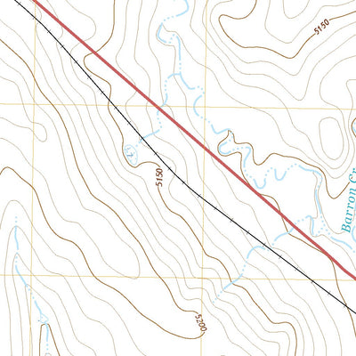 United States Geological Survey Barron Creek, CO (2022, 24000-Scale) digital map