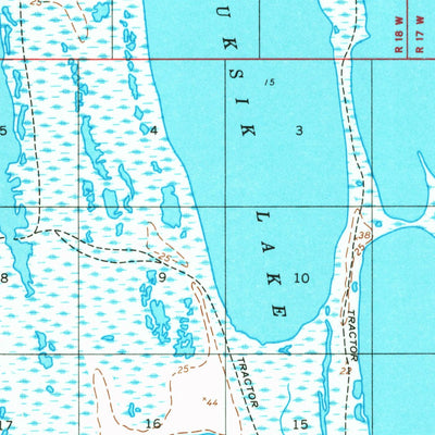 United States Geological Survey Barrow A-4, AK (1955, 63360-Scale) digital map