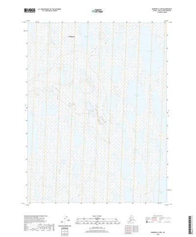 United States Geological Survey Barrow A-4 NW, AK (2020, 25000-Scale) digital map