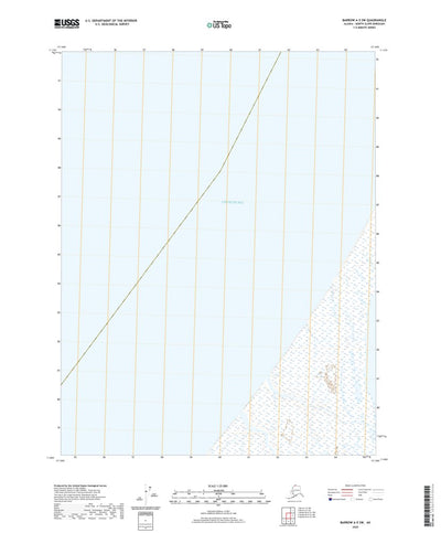 United States Geological Survey Barrow A-5 SW, AK (2020, 25000-Scale) digital map