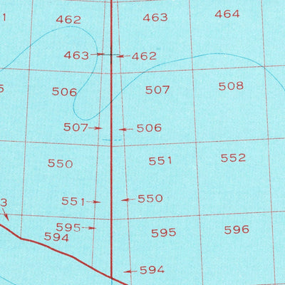 United States Geological Survey Barrow, AK (1955, 250000-Scale) digital map