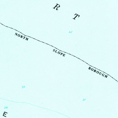 United States Geological Survey Barrow B-3, AK (1955, 63360-Scale) digital map