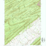 United States Geological Survey Barrville, PA (1966, 24000-Scale) digital map