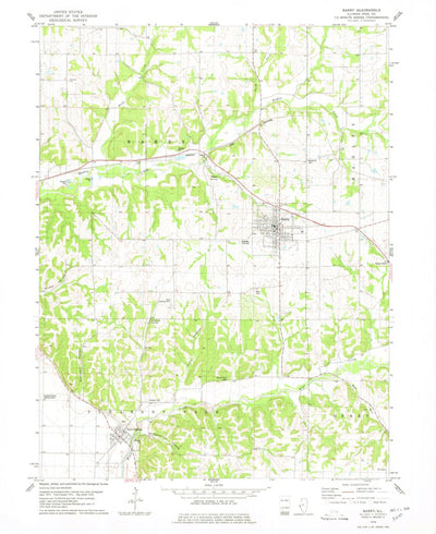 United States Geological Survey Barry, IL (1978, 24000-Scale) digital map