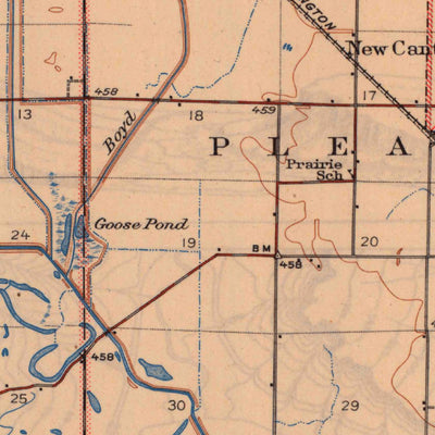United States Geological Survey Barry, IL-MO (1944, 62500-Scale) digital map