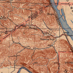 United States Geological Survey Barry, IL-MO (1944, 62500-Scale) digital map