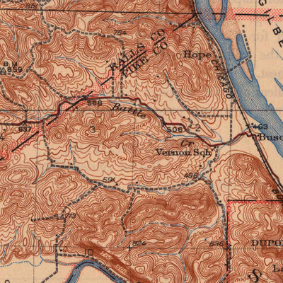 United States Geological Survey Barry, IL-MO (1944, 62500-Scale) digital map