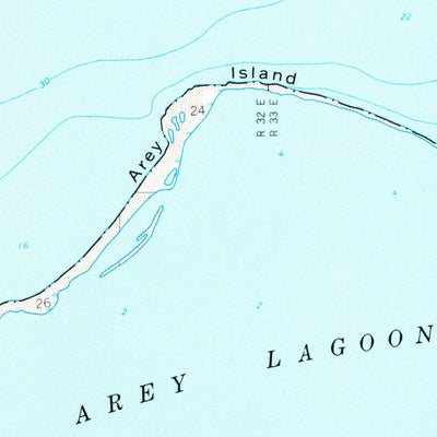 United States Geological Survey Barter Island A-5, AK (1955, 63360-Scale) digital map