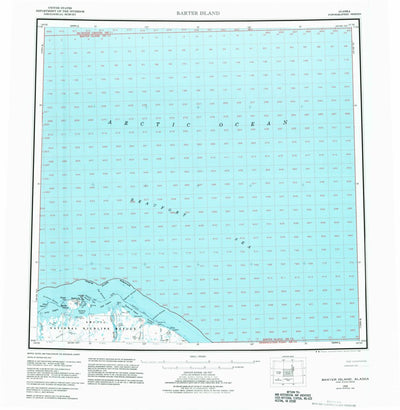 United States Geological Survey Barter Island, AK (1959, 250000-Scale) digital map