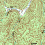 United States Geological Survey Barthell, KY (1954, 24000-Scale) digital map