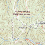 United States Geological Survey Barthell, KY (2022, 24000-Scale) digital map