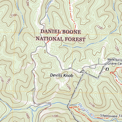 United States Geological Survey Barthell, KY (2022, 24000-Scale) digital map