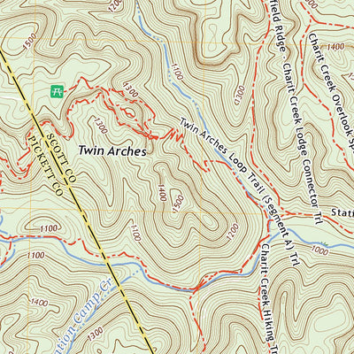 United States Geological Survey Barthell SW, TN (2022, 24000-Scale) digital map