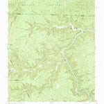 United States Geological Survey Barthell SW, TN-KY (1955, 24000-Scale) digital map