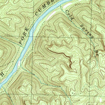 United States Geological Survey Barthell SW, TN-KY (2000, 24000-Scale) digital map