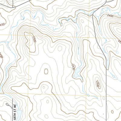 United States Geological Survey Barths Butte, ND (2020, 24000-Scale) digital map