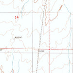 United States Geological Survey Bartine Ranch NE, NV (1986, 24000-Scale) digital map