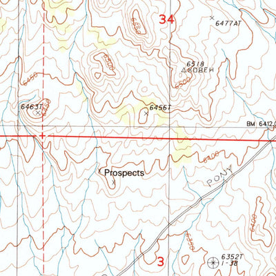 United States Geological Survey Bartine Ranch NE, NV (1986, 24000-Scale) digital map