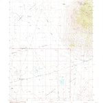 United States Geological Survey Bartine Ranch, NV (1986, 24000-Scale) digital map