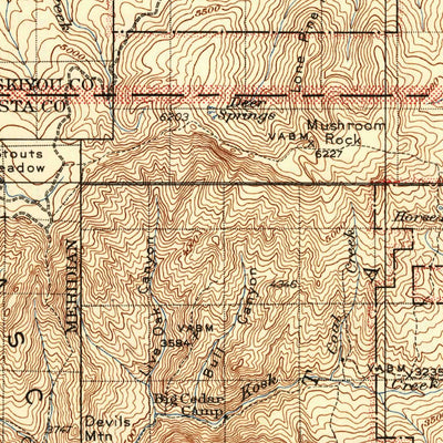 United States Geological Survey Bartle, CA (1939, 125000-Scale) digital map