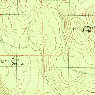United States Geological Survey Bartle, CA (1990, 24000-Scale) digital map