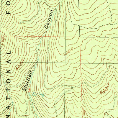 United States Geological Survey Bartle, CA (1990, 24000-Scale) digital map