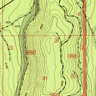United States Geological Survey Bartle, CA (1998, 24000-Scale) digital map