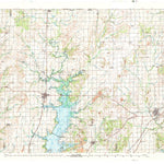 United States Geological Survey Bartlesville, OK-KS (1985, 100000-Scale) digital map