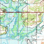 United States Geological Survey Bartlesville, OK-KS (1985, 100000-Scale) digital map