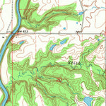 United States Geological Survey Bartlesville SE, OK (1970, 24000-Scale) digital map