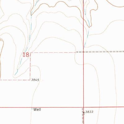 United States Geological Survey Bartlett, CO (1978, 24000-Scale) digital map