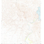 United States Geological Survey Bartlett Dam, AZ (1964, 24000-Scale) digital map