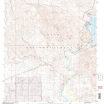 United States Geological Survey Bartlett Dam, AZ (2004, 24000-Scale) digital map