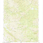 United States Geological Survey Bartlett Mountain, CA (1958, 24000-Scale) digital map
