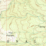 United States Geological Survey Bartlett Mountain, CA (1958, 24000-Scale) digital map