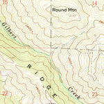 United States Geological Survey Bartlett Mountain, CA (1958, 24000-Scale) digital map