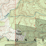 United States Geological Survey Bartlett Mountain, CA (1996, 24000-Scale) digital map