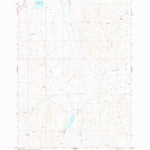 United States Geological Survey Bartlett Mountain, OR (1977, 24000-Scale) digital map