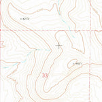 United States Geological Survey Bartlett Mountain, OR (1977, 24000-Scale) digital map